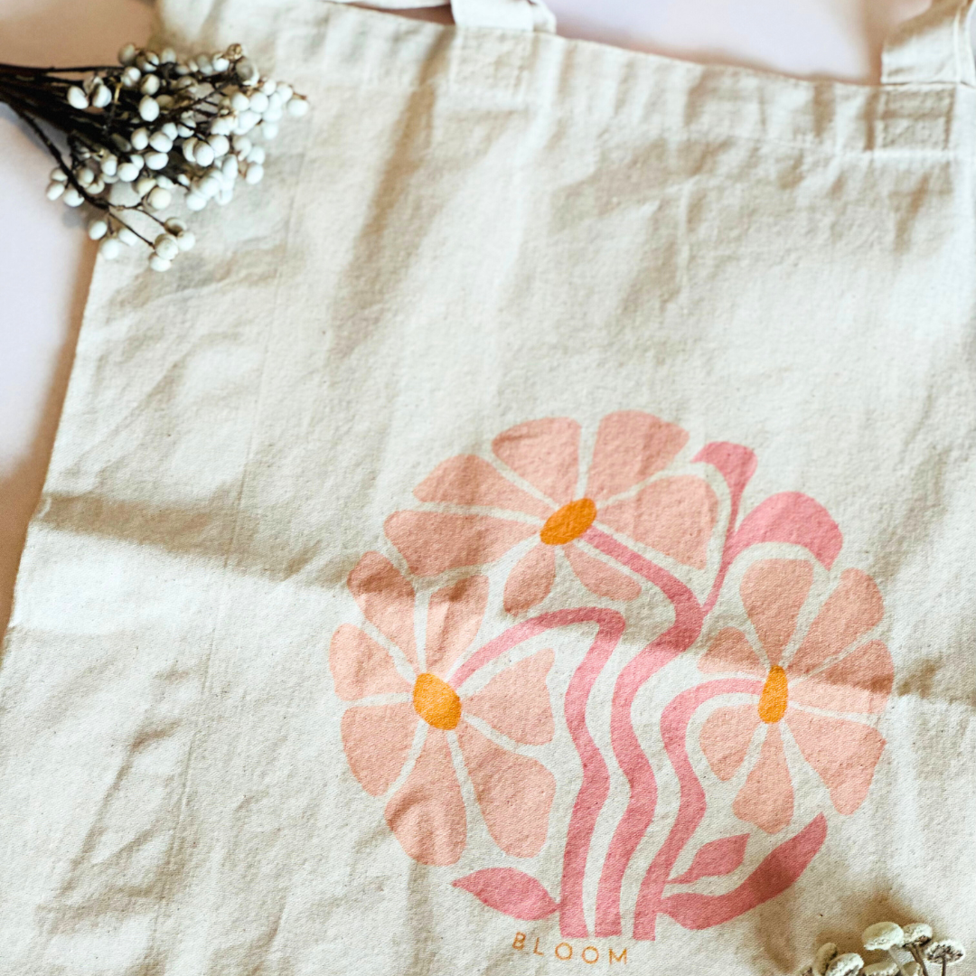 Tote bag Bloom