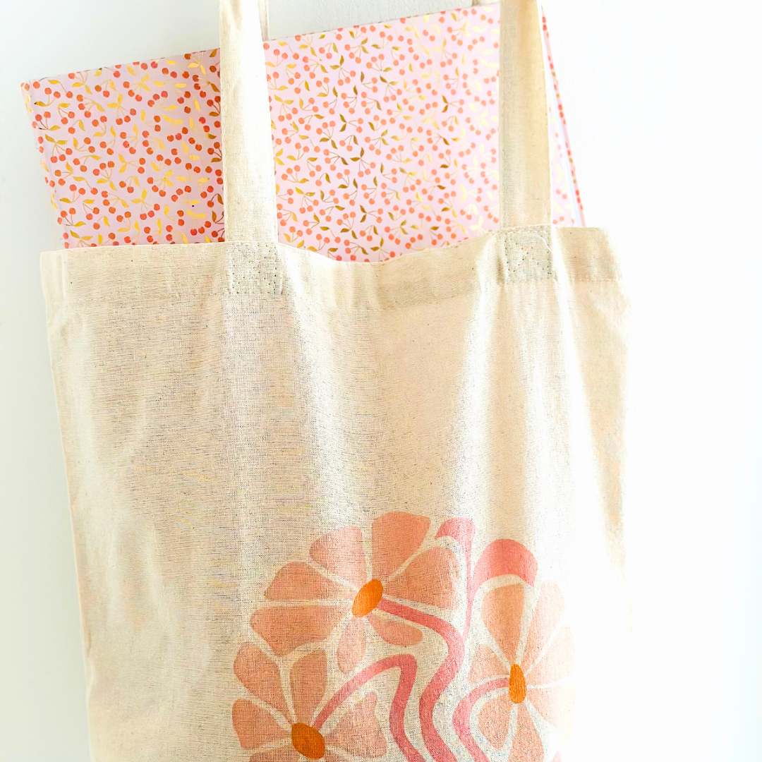 Tote bag Bloom