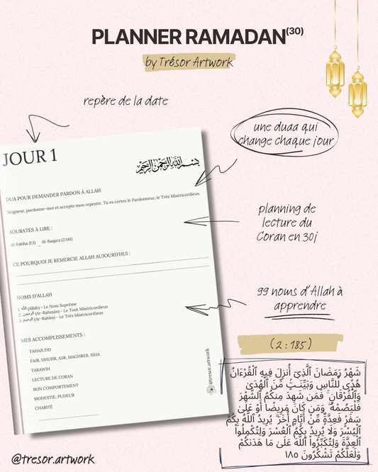 Ramadan Planner 2026