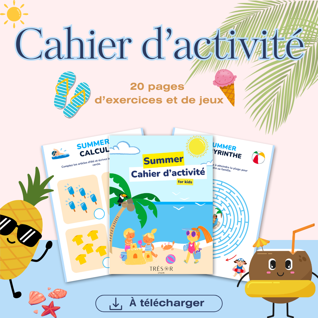 Cahier d'activité d'été - For Kids